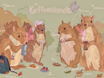 Kaffeestunde Bild Artwork by Abigail Schreck (2022) 